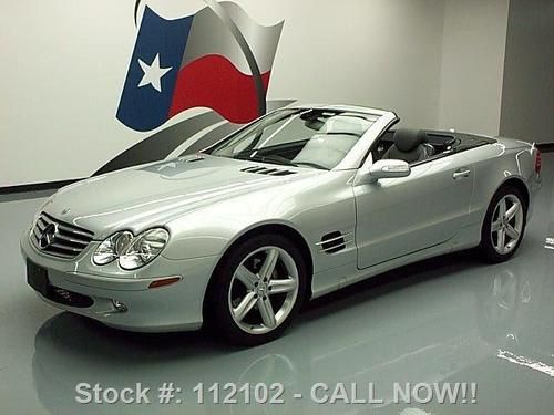 2006 mercedes-benz sl500 roadster htd seats nav 33k mi texas direct auto