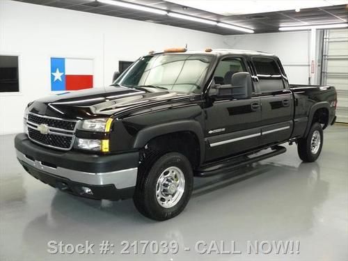 2006 chevy silverado 2500 lt2 crew 4x4 side steps 60k texas direct auto