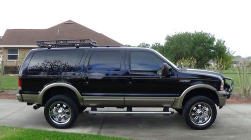 2005 excursion eddie bauer edition  powerstroke 4x4 (6.0 diesel bullet proofed)