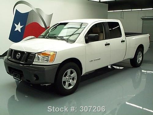 2008 nissan titan crew 5.6 v8 7' longbed tow alloys 87k texas direct auto