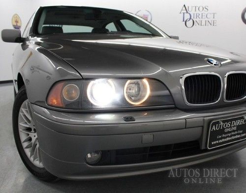 We finance 2003 bmw 530i auto prempkg clean carfax 6cd warranty hids lthrhtdsts