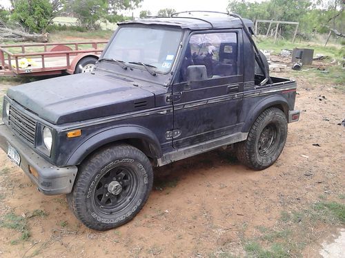 1987 suzuki samurai 4x4