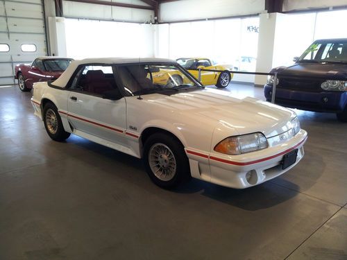 1987 ford mustang gt convertible 2-door 5.0l