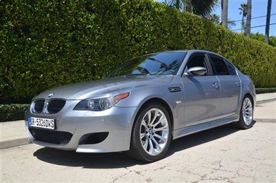 2007 bmw m5. silver over black. smg. 58k miles. navigation. moonroof!