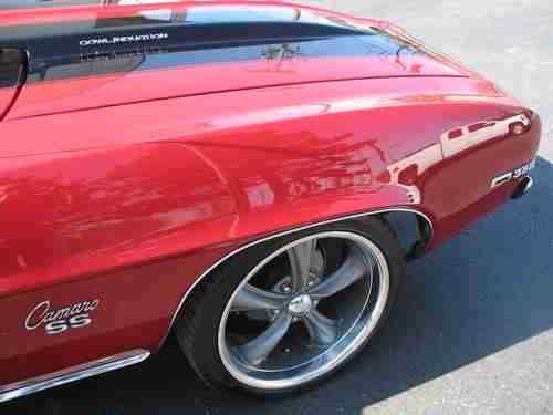 1969 Chevrolet Camaro Garnet red 454ci/450 hp 4 speed 12 bolt Recent Restoration, image 2