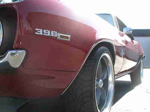 1969 Chevrolet Camaro Garnet red 454ci/450 hp 4 speed 12 bolt Recent Restoration, image 5