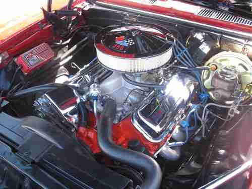 1969 Chevrolet Camaro Garnet red 454ci/450 hp 4 speed 12 bolt Recent Restoration, image 7