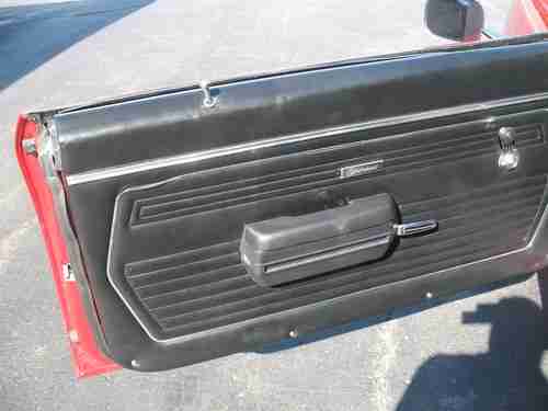 1969 Chevrolet Camaro Garnet red 454ci/450 hp 4 speed 12 bolt Recent Restoration, image 12