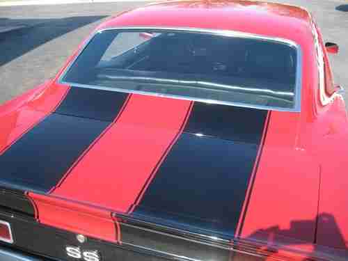 1969 Chevrolet Camaro Garnet red 454ci/450 hp 4 speed 12 bolt Recent Restoration, image 20