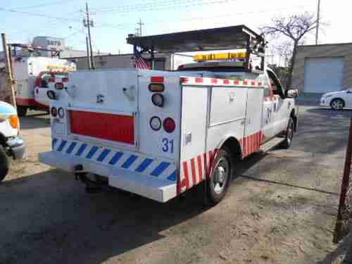 2008 Ford F250 ext-cab 4x4 Utilty,Service Mechanics truck, image 12