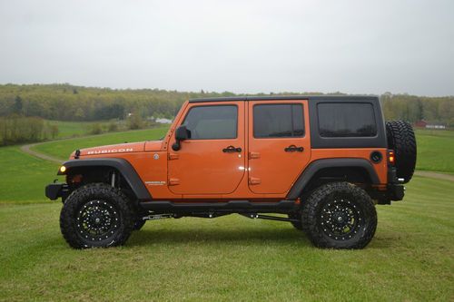 2011 jeep wrangler unlimited sport 4x4 6spd hardtop lifted