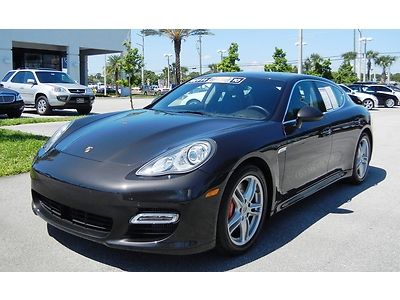 Panamera turbo all-wheel-drive navigation bluetooth sunroof low miles one owner