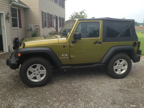 2008 jeep wrangler x sport utility 2-door 3.8l