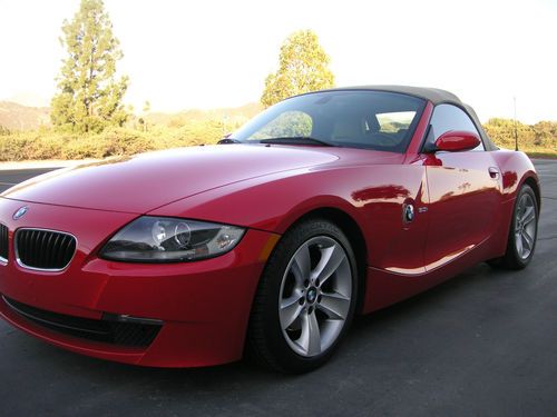 2007 bmw z4 roadster 3.0i convertible 2-door 3.0l