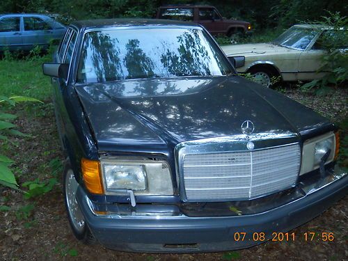 1987 mercedes benz 420sel 4 door hardtop