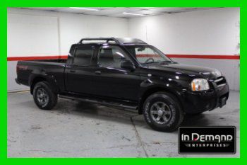 04 nissan frontier crew cab 3.3l v6 auto 4x4 4wd off-road super clean serviced!!