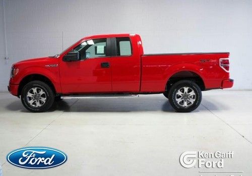 We finance !!! race red ! super cab ! f-150 !