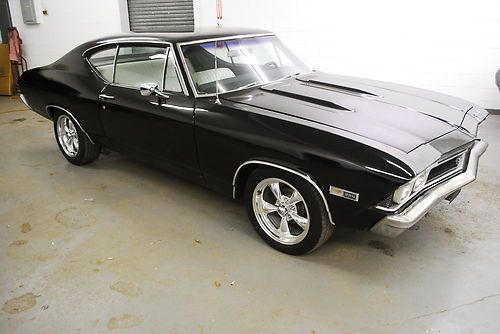 1968 chevrolet chevelle 396 v8 4spd manual tilt power brakes and steering bucket