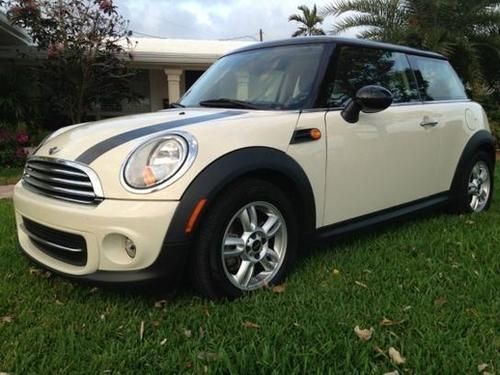 Mini cooper, 2011, pepper white, harman kardon sound system, new tires