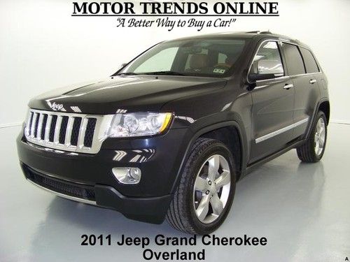 4x4 overland navigation rearcam pano htd ac seats 2011 jeep grand cherokee 56k