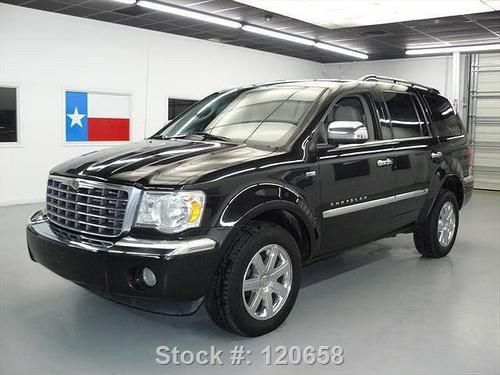 2008 chrysler aspen limited 4x4 sunroof htd leather 55k texas direct auto