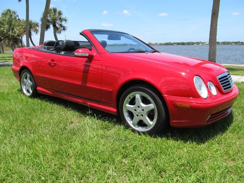 Amg cabriolet! red! mint!!   great  buy!!