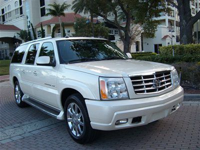 Cadillac escalade esv platinum edition awd 4x4 climate seats