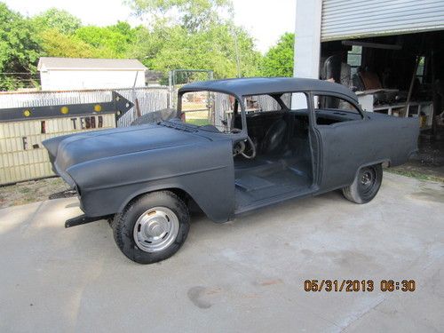 1955 chevy belair 2dr 454 4spd frame off restore in process 4 wheel dis brakes