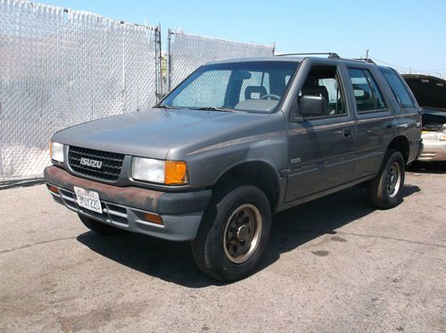 1995 isuzu rodeo, no reserve