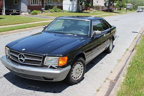 1988 mercedes benz 560sec sec coupe