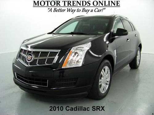 Luxury pkg pano roof leather htd seats bose park assist 2010 cadillac srx 36k