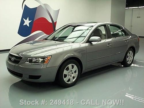 2007 hyundai sonata gls 2.4l sunroof cruise ctrl 65k mi texas direct auto