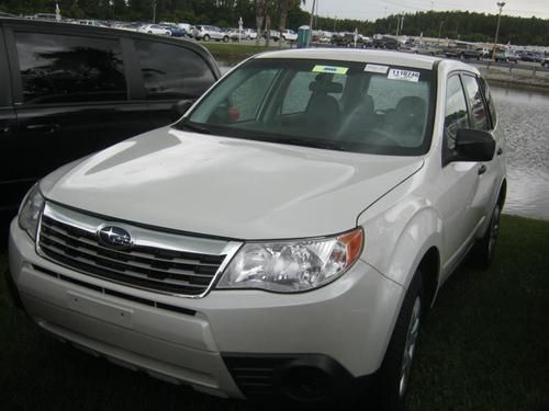 Subaru forester 2010 - 4-cylinder gas,  2.5-l sohc 16v - 4 speed auto - awd -