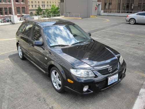 2002 mazda protege5 base hatchback 4-door 2.0l -- 31k!, leather, nav, options