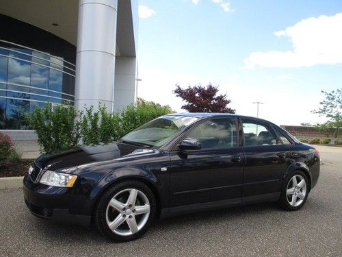 2002 audi a4 1.8t quattro 5 speed sport package extra clean