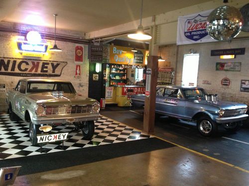 1962 1963 1964 1965 Nickey Bill Thomas Chevy Nova Funny Car Gasser Hot Rod, image 20