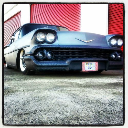 1950s style chevy 1958 belair delrey biscayne impala bagged custom