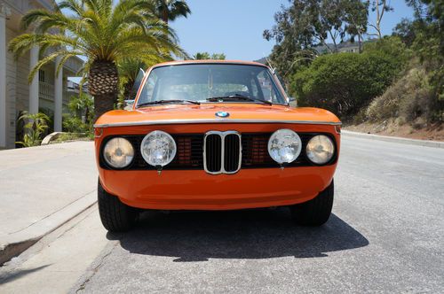 1975 BMW 2002 Original inka orange California car, image 12