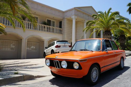 1975 BMW 2002 Original inka orange California car, image 14