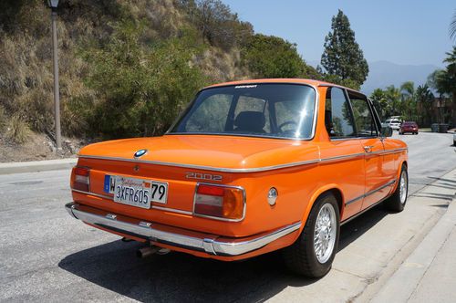 1975 BMW 2002 Original inka orange California car, image 15