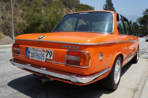 1975 BMW 2002 Original inka orange California car, image 18
