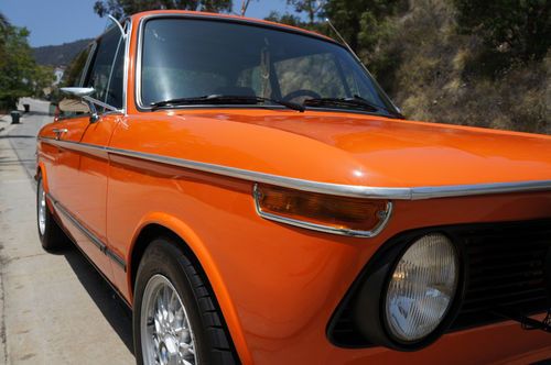 1975 BMW 2002 Original inka orange California car, image 21