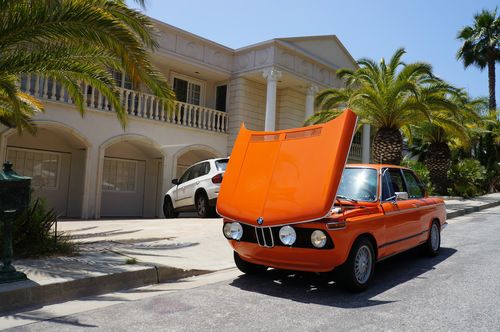 1975 BMW 2002 Original inka orange California car, image 22