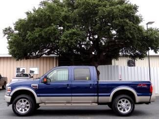 2009 blue king ranch 6.4l v8 4x4 rosen navigation bluetooth dvd back up camera