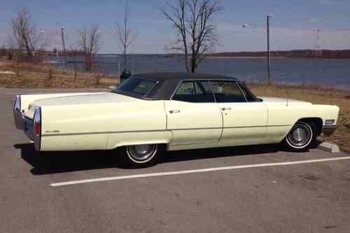 1968 cadillac hardtop sedan deville