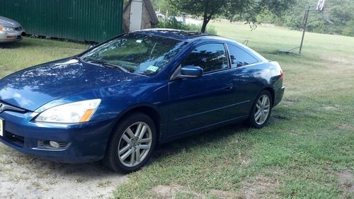 2004 honda accord ex-l coupe 2-door 3.0l 6 speed manual