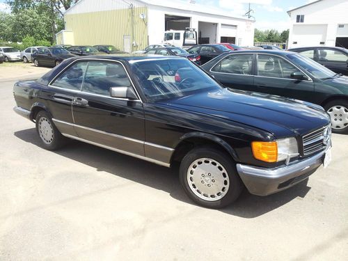 1984 Mercedes Benz 500SEC Black Collector, image 6