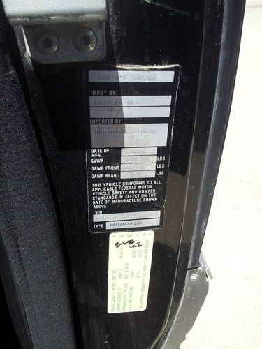 1984 Mercedes Benz 500SEC Black Collector, image 14