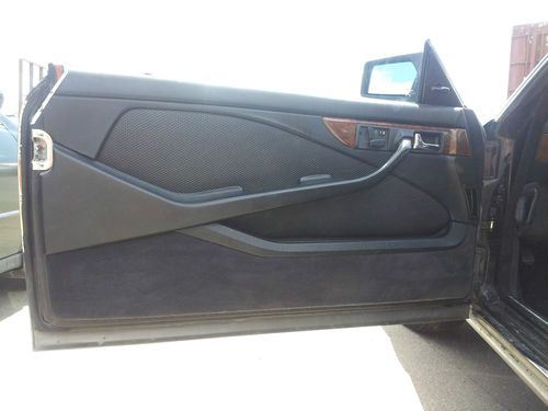 1984 Mercedes Benz 500SEC Black Collector, image 16