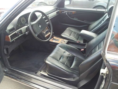 1984 Mercedes Benz 500SEC Black Collector, image 18